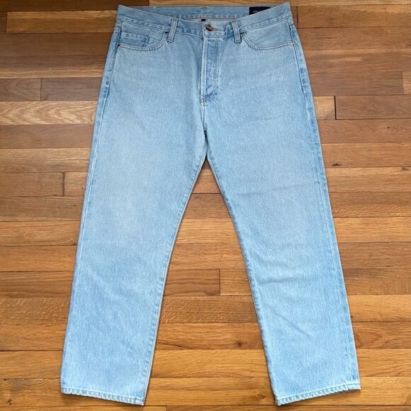 NEW Goldsign The‎ Low Slung 90s Straight Crop Jeans Nichols 29 - Picture 7 of 15